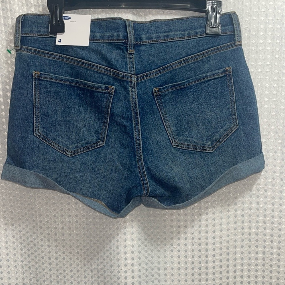 Women's Denim Shorts - Picture 3 of 4